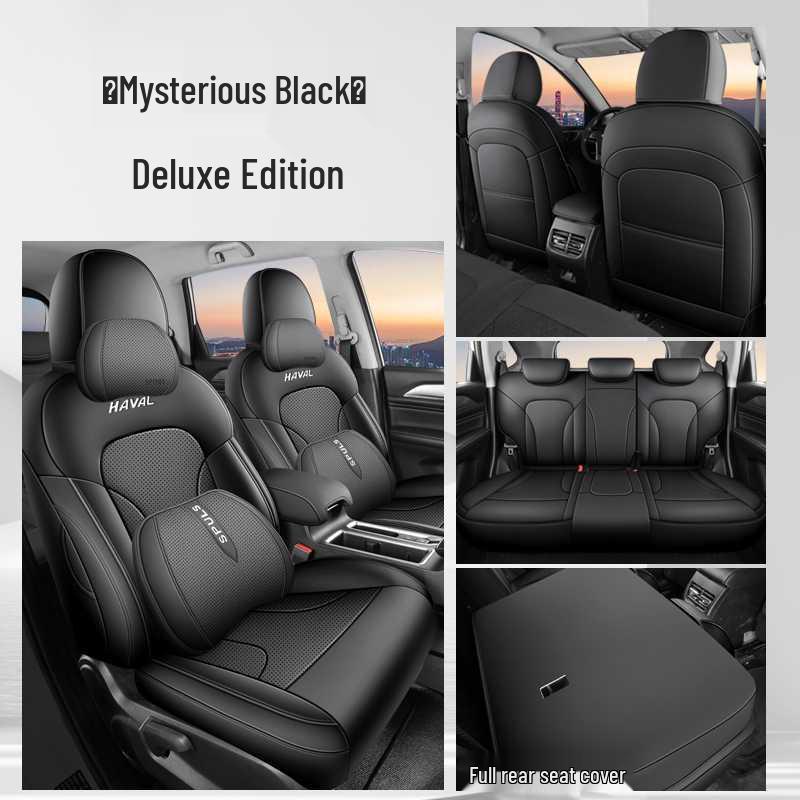 Умные чехлы на сиденья Haval M6 PLUS с полным покрытием: Кожаные подушки для любого сезона