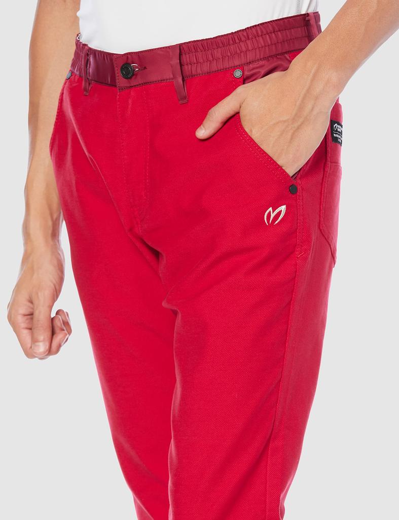 Длинные брюки power Golf 6 [Master Bunny] Мужские (высокая растяжка) / / 758-1231003 100_Красный [LL]