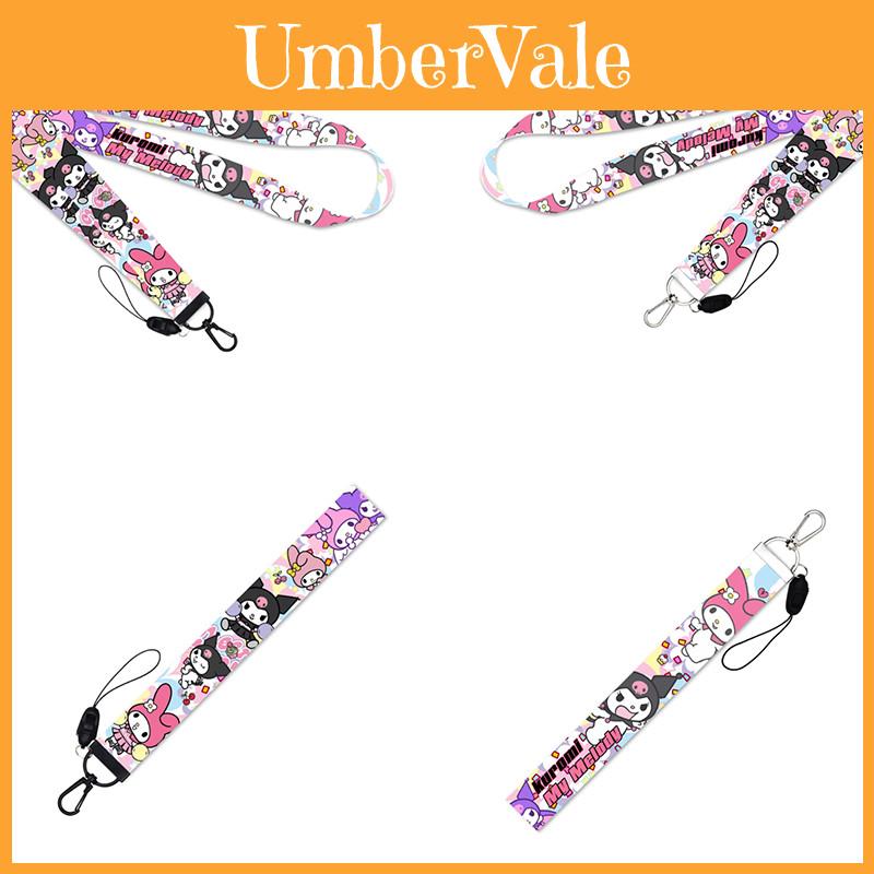 Sanrio Kuromi Character Phone Lanyard Soft Durable And Colorful Strap For All Your Needs!