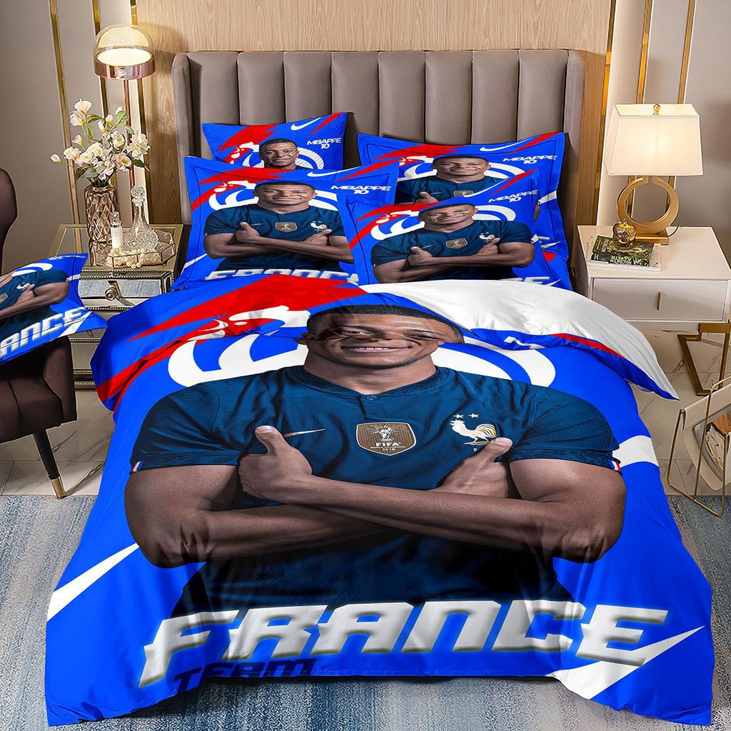 3D Three-Piece Bedding 3D Digital Printing World Cup