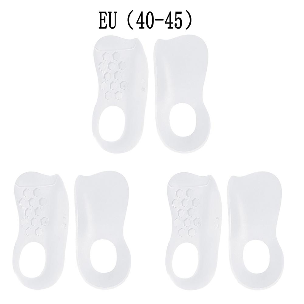3 пары ортопедических стелек для плоскостопия О-образной формы, поддержка свода стопы, коррекция подошвенного фасциита для детей и взрослых