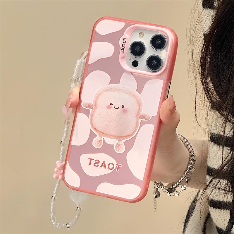 Zhitai Милый мультяшный силиконовый чехол для iPhone для 14/13Pro/14ProMax/12