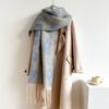 NEW Luxury Brand Women Simple Solid Cashmere Scarf Fashion Universal Winter Warm Shawl Pashmina Tassel Blanket Scarves