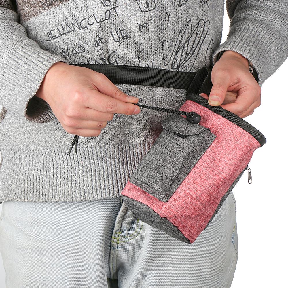 Pocket Snack Treat Food Holder Dog Treat Pouch Training Pet Puppy Bag Food Snack Pouch Haversack