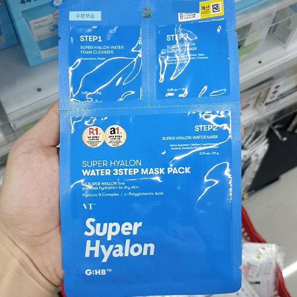 VT Super Hyalon Water 3Step Mask Pack