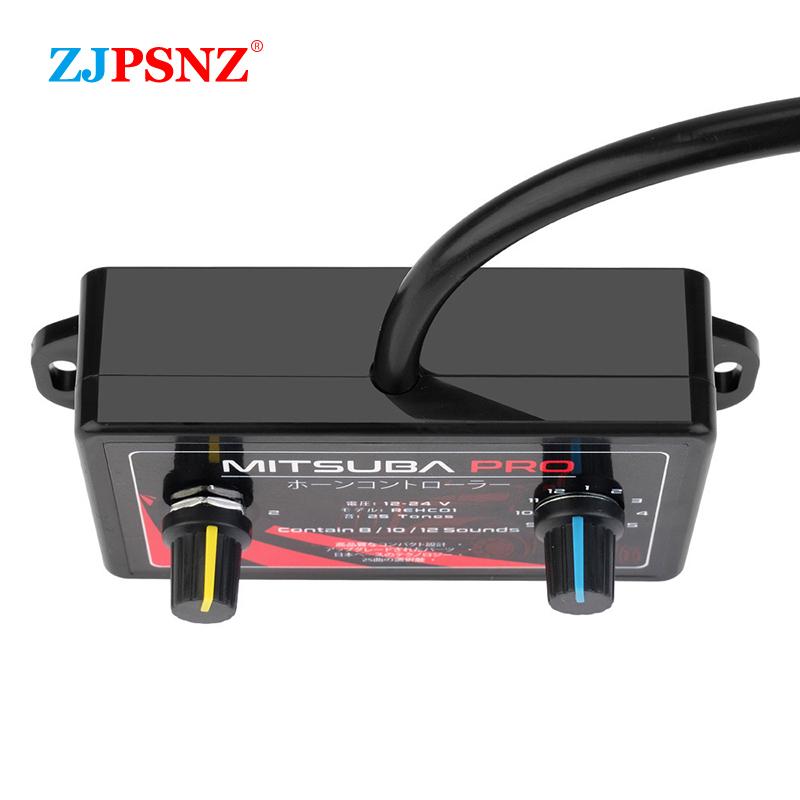 25 Tones Speaker Controller Car Multi Tone Control Box 12V 24V Auto Horn Music Controller Snail Horn Control Unit