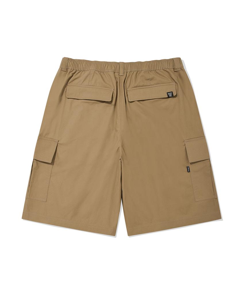 WACKY WILLY Cotton Cargo Shorts Beige