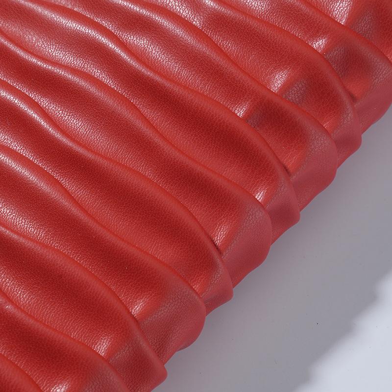 50cm*137cm 1.2mm Multi Colors PU Leather Quilting Fabric 3D Quilted Synthetic Leather Fabric for Car Interior Bag DIY Decor