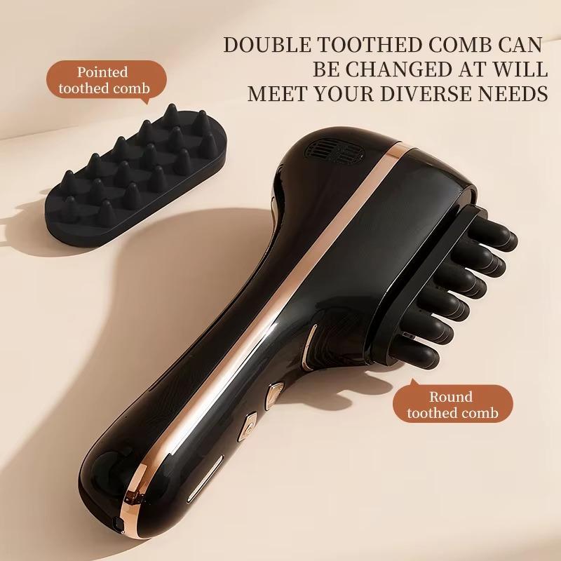Wireless Electric Scalp Massage Comb, Negative Ion Mist Vibration Portable Hair Nourishing Device for Scalp Smooth Hair Care