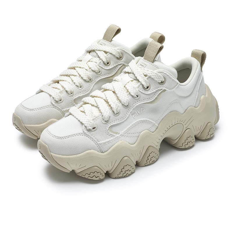 Fila Классические Удобные Модные Универсальные Дышащие Влагоотводящие Низкие Повседневные Кроссовки Женские кроссовки Белые F12W422307FET