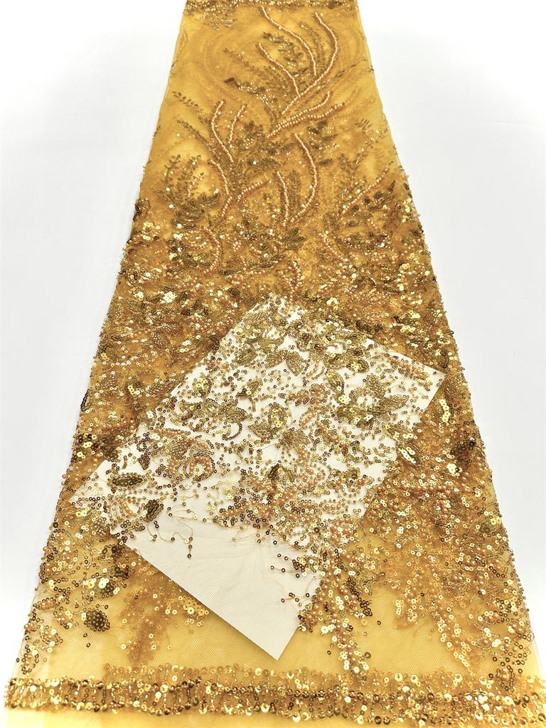 Роскошное Высококачественное Нигерийское Кружево Сеткой с Пайетками и Вышивкой, Африканское Кружево Сеткой 2025 Французский Тюль Лак для Женщин на Свадьбу