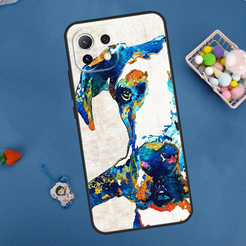 Great Dane Dog Watercolor Case For Xiaomi 13 14 15 Ultra 11T 12T 13T 14T Pro POCO X7 Pro X3 X5 X6 M6 F5 F6 Pro Cover
