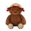 Fragrance of Ever-changing Rose Bear Plush Toy Confession Doll 520 Valentine's Day Gift Hat Flower Teddy Bear