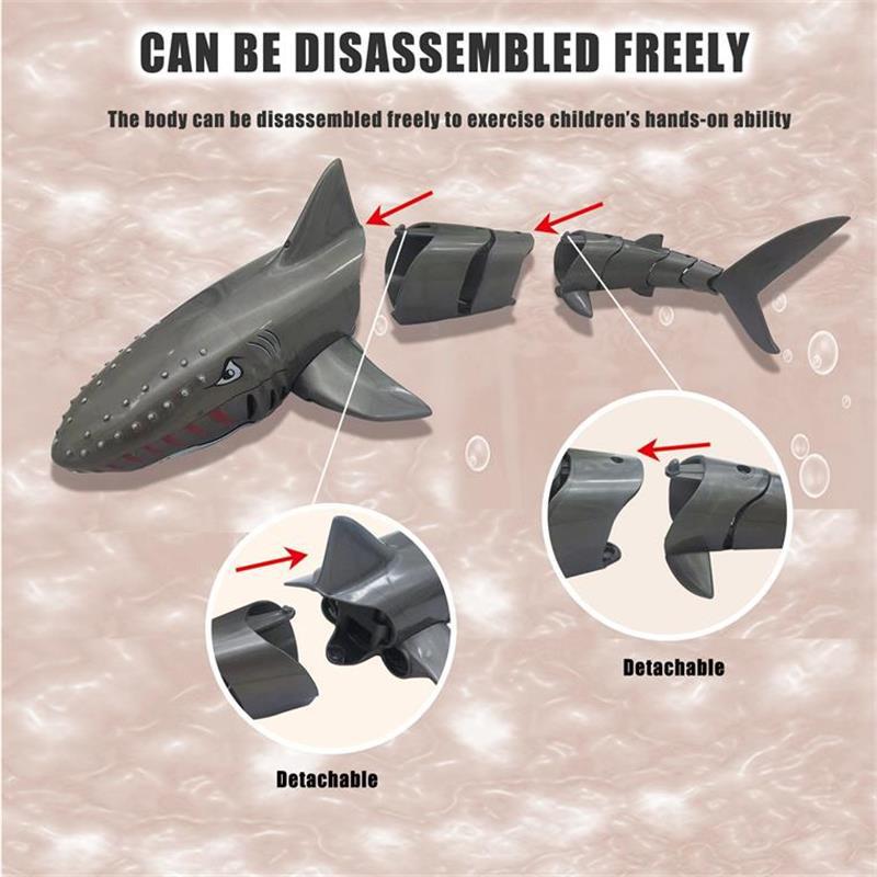 Bionic Shark Crocodile Spider Electric Fish Remote Control Toy