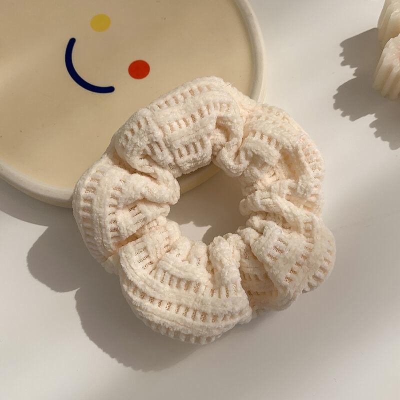 Аксессуары для резинок для волос, большие резинки для волос, однотонные эластичные резинки для волос для женщин, темпераментная прическа с хвостиком