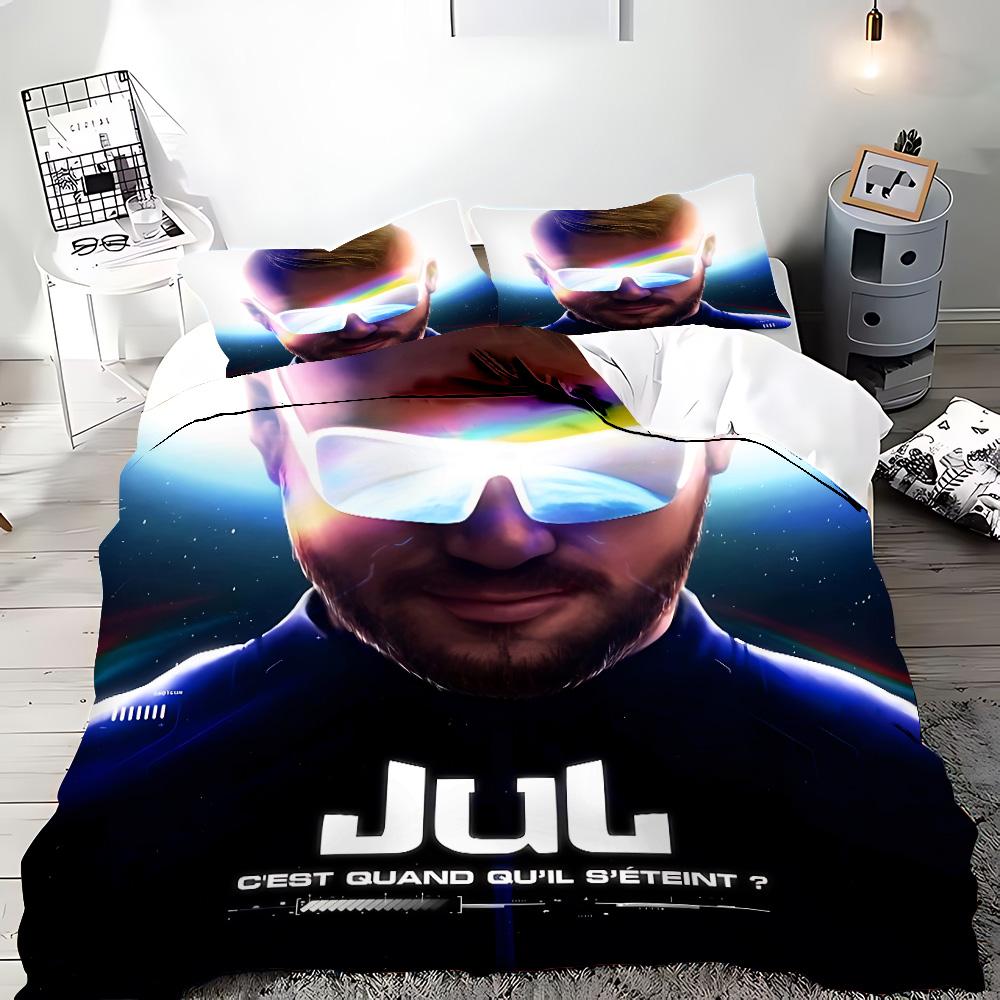 Рэпер JuL Это Не Lol Пододеяльник Постельное Белье Комплект Взрослые Люди Мальчик Девочка Спальня Украшение Дети Односпальный Двуспальный Большого Размера Размеры