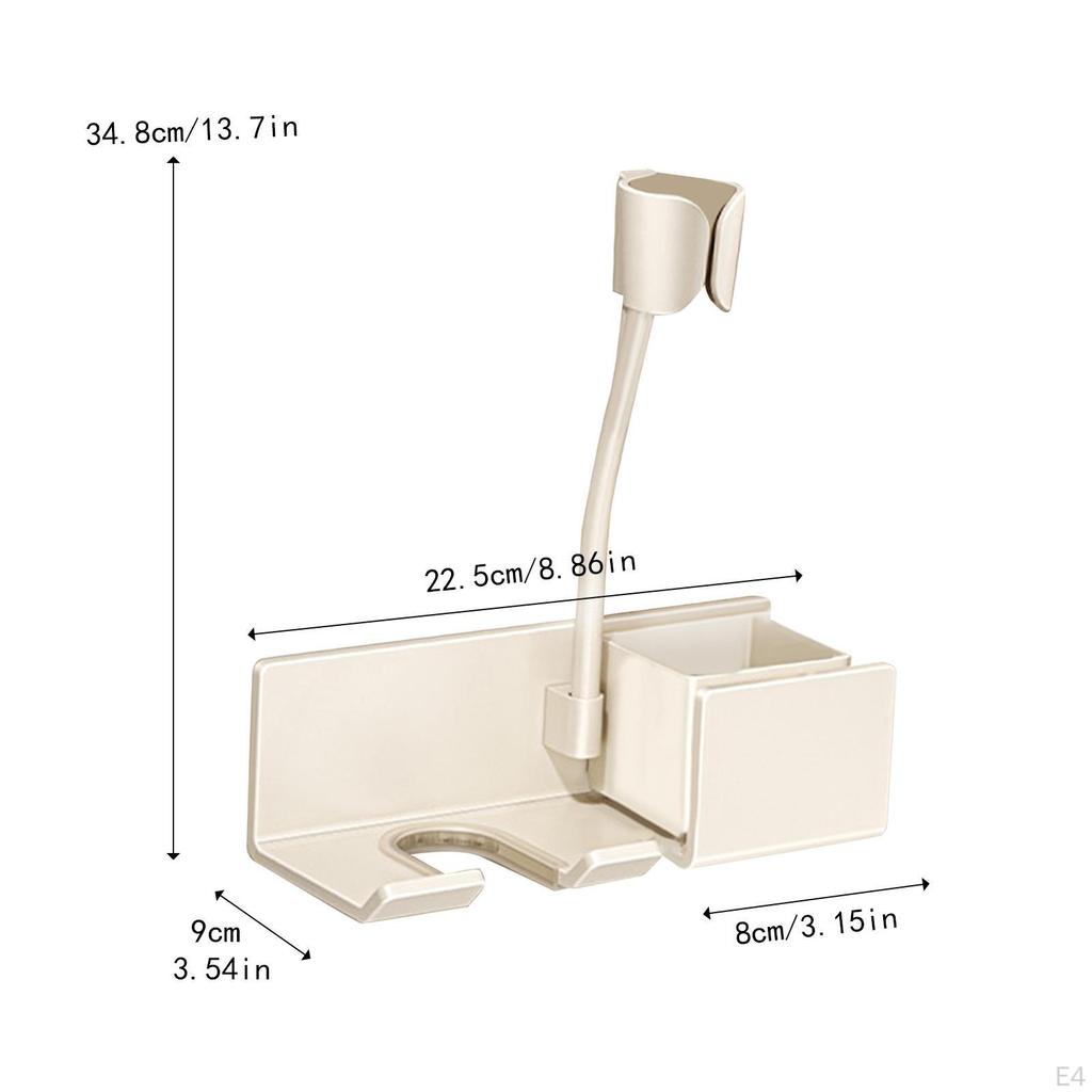 Держатель для фена для ванной комнаты, многоцелевая стойка, органайзер для душевой комнаты салона красоты