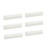 Set of 6 High Strength ABS Roof Rack Removal Cover Drip Rack Molded Trim