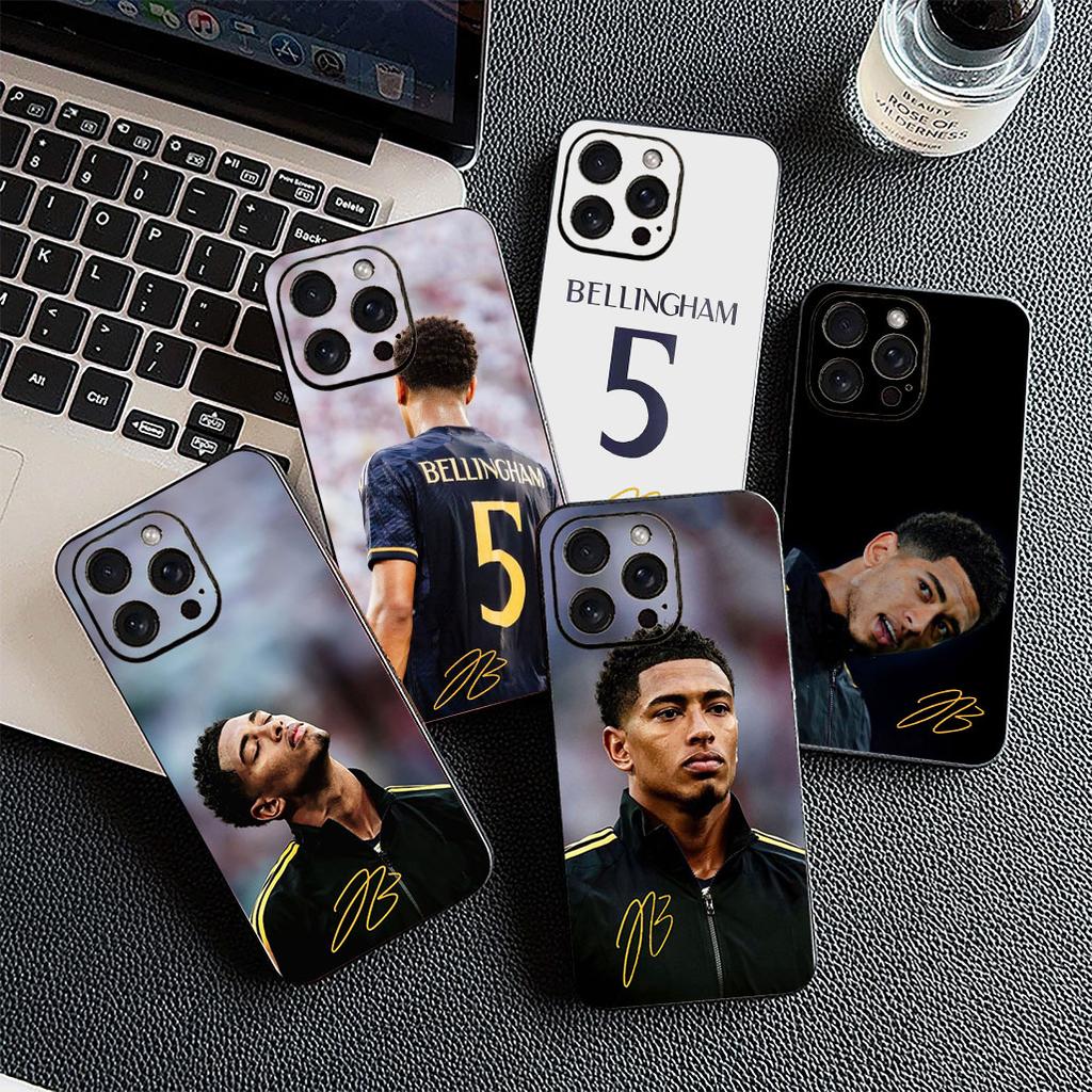 Cover for Motorola Moto Edge 70 60 Fusion NEO Pro G56 G96 G04 G05 20 G Stylus Phone Case Soccer No 5 B-Bellinghams Football No5