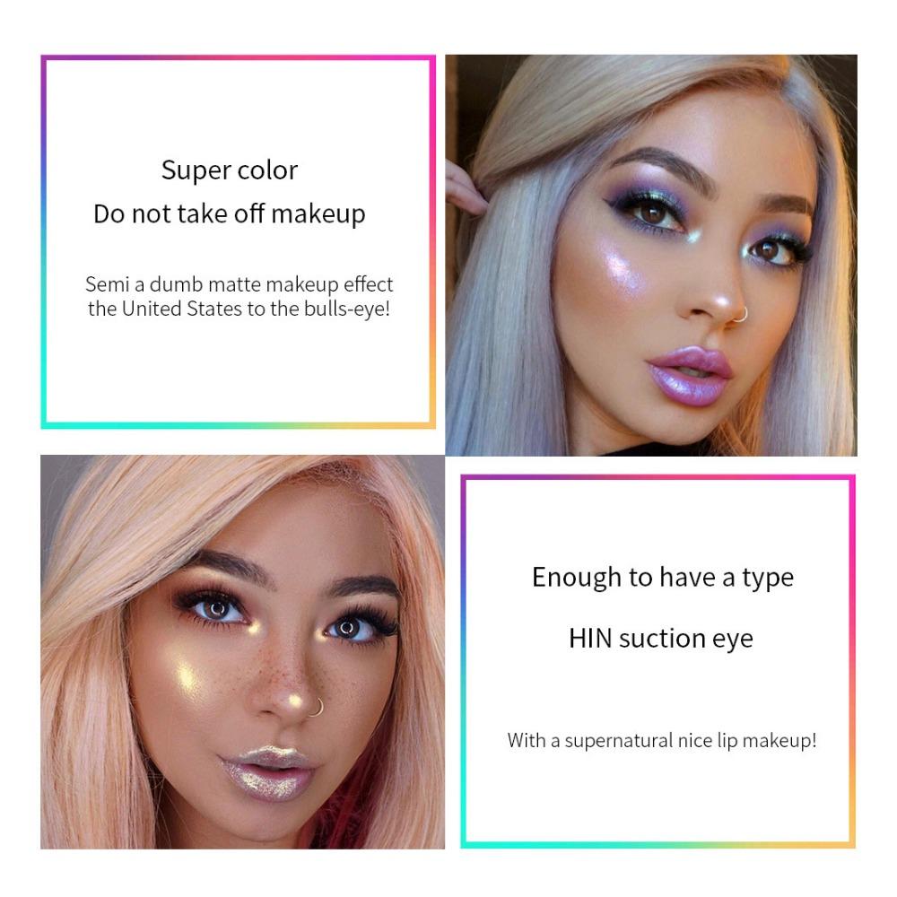 HANDAIYAN The Lasting Moisturizer Ji Color Colorful Pearl Light Поляризованный блеск для губ