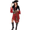 Plus Size European and American Ladies Halloween Sexy Female Pirate Costume Cosplay Role-playing Uniform