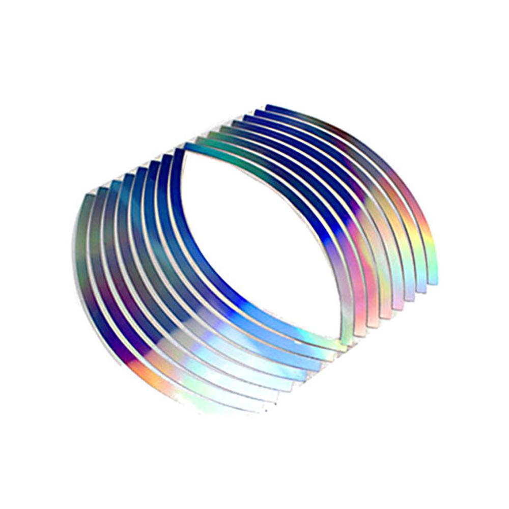 inches PVC Wheel Rim Tape Wheel Sticker Motorcycle Reflective Stripes Reflective Rim Stripe