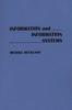 The Information and Information Systems Book