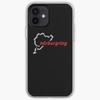 Серый Красный Чехол для iPhone Nurburgring Прочный Чехол для Телефона Настраиваемый для iPhone X XS XR Max 6 6S 7 8 Plus 11 12 13 14 Pro Max Mini