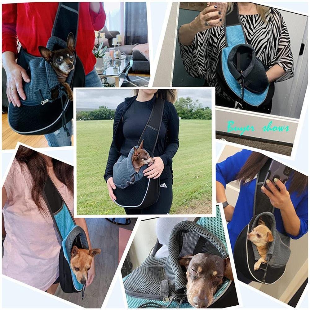 For Small Dogs Pet Carrying Bag Sling Carrier Bag Dog Cat Carrier Bag Pet Strap Shoulder Bag