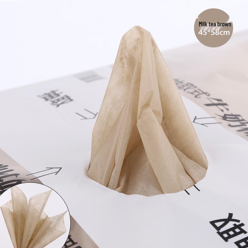 Водонепроницаемая съемная хлопковая бумага для упаковки цветочных букетов.