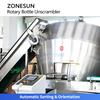 ZONESUN ZS-ULP18 Automatic Rotary Bottle Unscrambler Bottle Sorting and Orienting