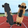 8-слойная дека из клена Устойчивость к коррозии Портативный Съемный Двойной привод Четыре колеса Электросамокат