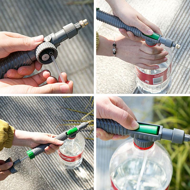 Ручной распылитель с воздушным насосом высокого давления, регулируемая бутылка для напитков, распылительная головка, насадка для садового полива, опрыскиватель, сельскохозяйственные инструменты