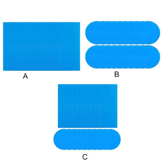 20 шт. наклейка для ремонта бассейна гибкая многофункциональная самоклеящаяся поплавковая ремонтная заплата из ПВХ широкого применения на лето