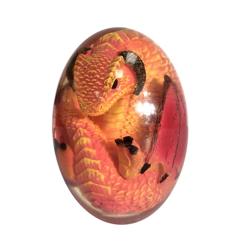 Saurs Dragon Eggs Glowing Resin Lava Saurs Egg Home Ornaments Collections and Gifts for Friends