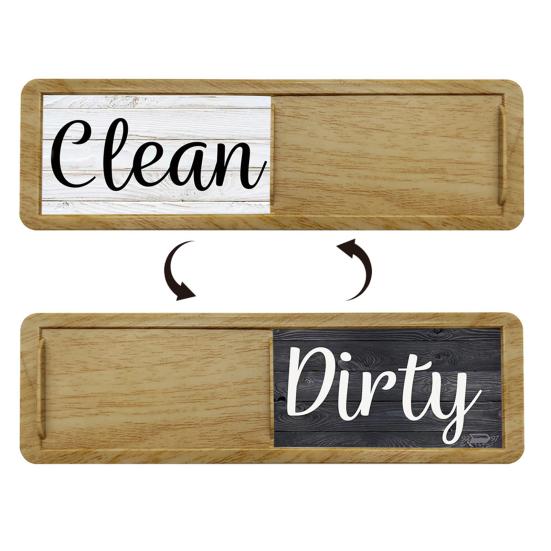 Магнит Чистый Грязный Знак Легко Указывает Статус Посудомоечная Машина Магнит