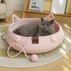 Scratch-Proof Woven Cat Nest Handmade Cat Scratch Floor Cat Scratch Board Mat  for Cats and Dogs