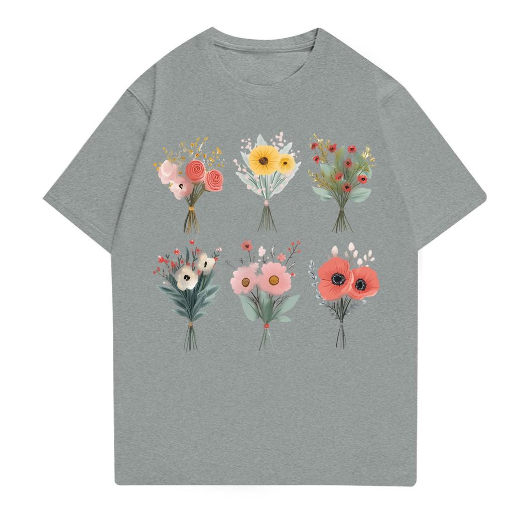 Женская мода повседневная футболка с круглым вырезом и короткими рукавами, топ, футболка, топ