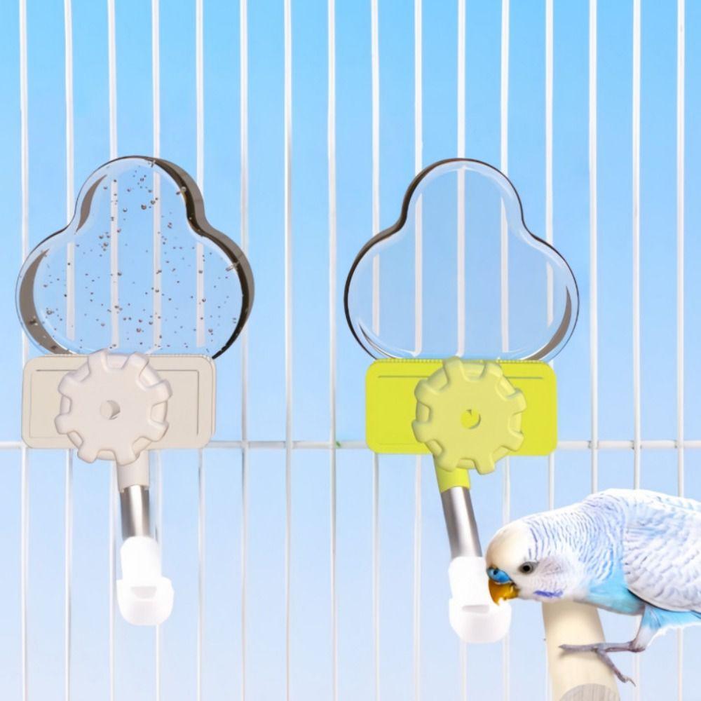 Gravity Fed Automatic Bird Water Dispenser Drip Free Hanging Waterer Bottle Guinea Pig