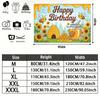 1pc Floral Photo Backdrop - Polyester Party Decor
