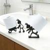 Держатель для туалетной бумаги в виде муравья 3D-печать Забавный держатель для рулона туалетной бумаги в виде муравья Настольная подставка для рулона бумаги для ванной комнаты Кухни Декор