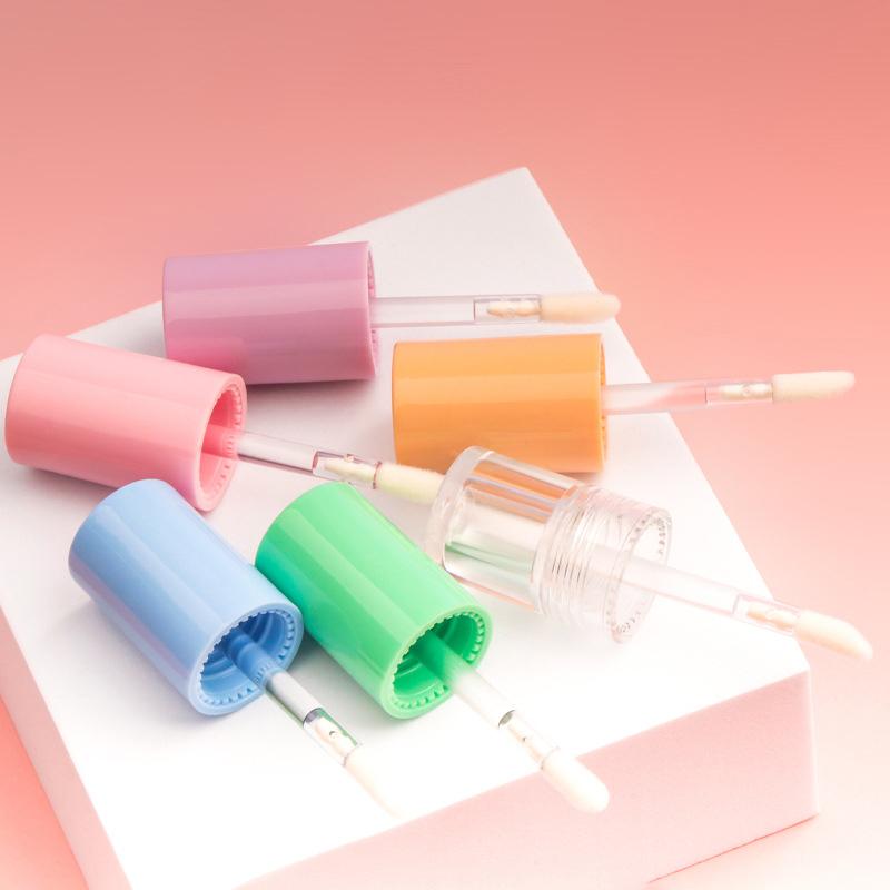 1 шт. 2 мл Пустой Пластиковый Контейнер-Тюбик для Бальзама для Губ DIY с Крышкой Пустой Флакон для Помады Тюбик для Блеска для Губ Контейнер для Косметических Пробников