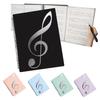 YOHAC Musical Score 4 Pages by a Professional Sheet Music Pastel 10 Pages Pages On 4 File, [Supervised Pianist] Holder, Colors, A4, Sheets/40 (40