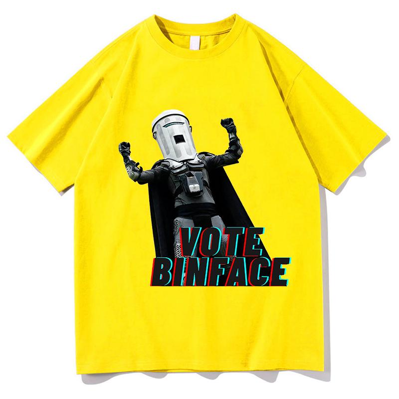 Count Binface Unisexs and Unisex TShirts Pure Cotton Y2K Harajuku Short Sleeve Aesthetic Harajuku Fashion Unisex Summer Streetwear