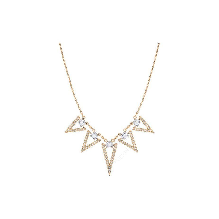Swarovski Funk Series Classic Poster Style Elegant Minimalist High-End Womens Necklace Women necklace Rose-Gold 5241273