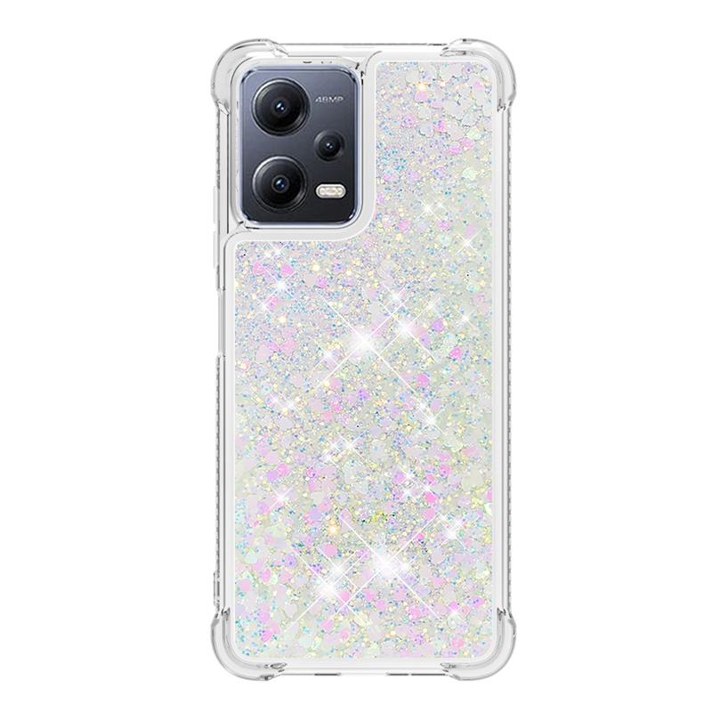 Чехол Redmi Note 12 Pro Для Funda Xiaomi Redmi Note 12 Pro Чехол Динамический Жидкий Чехол с Блестками на Redmi Note12 12Pro Чехлы для Телефонов
