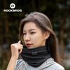 ROCKBROS Зимняя теплая велосипедная маска для лица из флиса, для пеших походов, кемпинга, катания на лыжах, балаклава, шарф для шеи, ветрозащитная, для горного велосипеда, шоссейного велосипеда, велосипедная маска