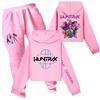 Clothing Sets Kids Unisex Girls' Half-waist Short Single Double-sleeved Printed Casual Suit