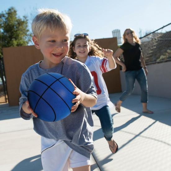 Бесшумный баскетбольный мяч для тренировок в помещении. Бесшумный баскетбольный мяч из пеноматериала с тихим отскоком.
