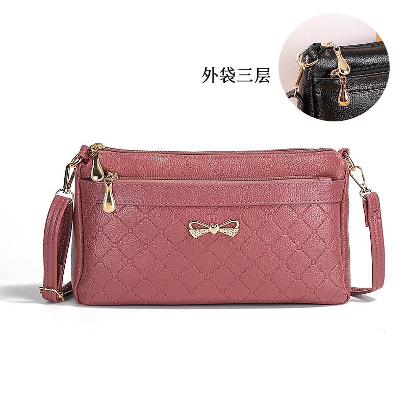 Guangzhou Bags Women's Summer Large-capacity Women's Bags Fashion Shoulder Messenger Bags Multi-layer Lightweight Medium and Small Bags